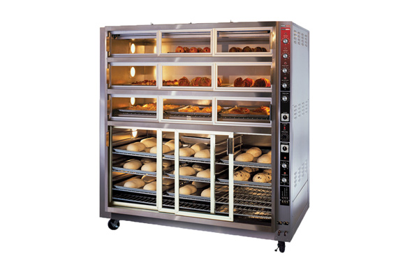 مراحل قرار گیری خمیر نان در دستگاه پروفر